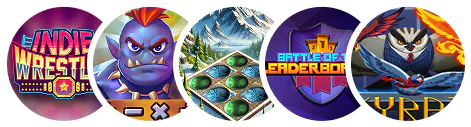 A selection of games developed by Zoyd Games